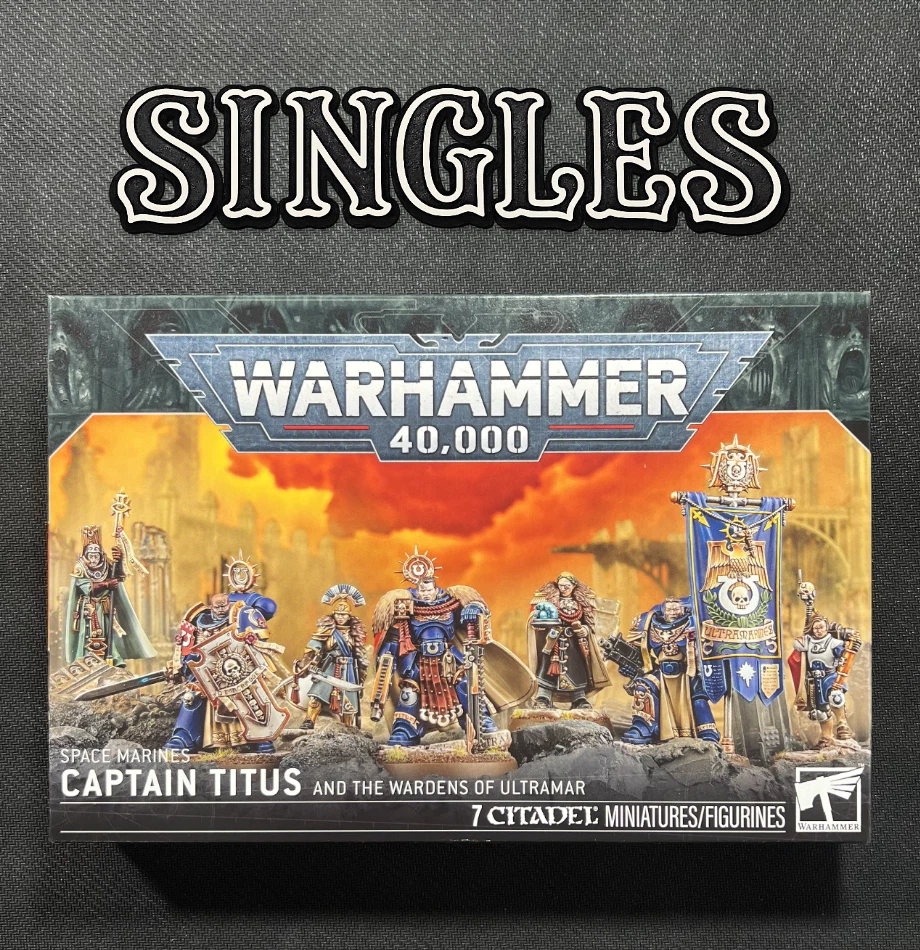 Warhammer 40k Captain Titus And The Wardens Of Ultramar Singles