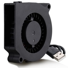 60mm x 15mm USB Blower Fan w/ 3 Speeds Control 5V DC Brushless Fans