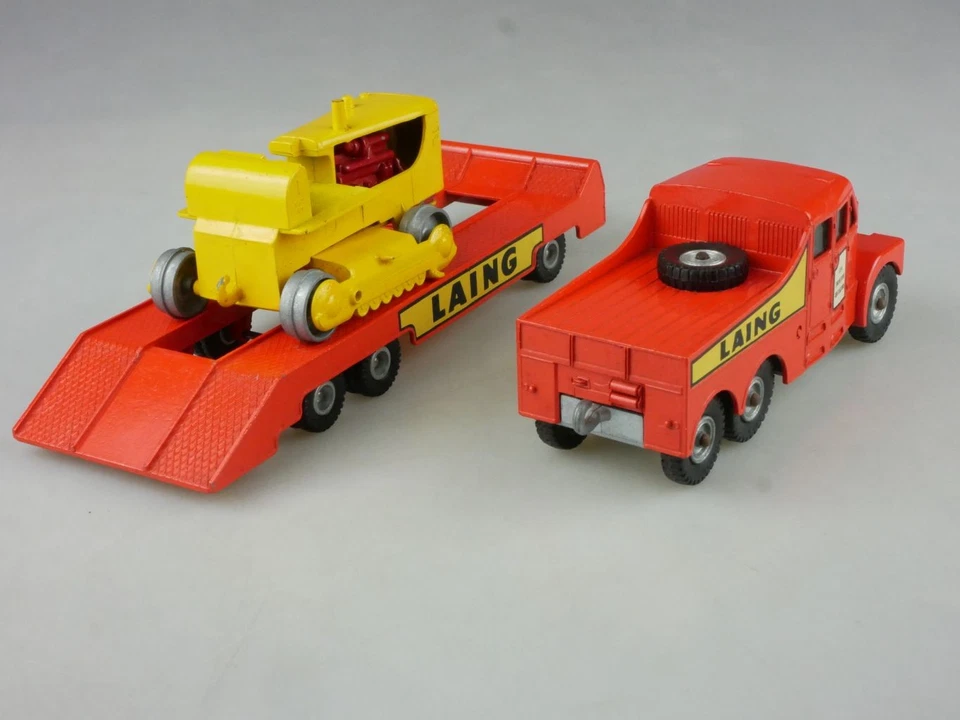 Trattore K-08A Scammell Prime Mover & Caterpillar - 81442 Matchbox King Size Lesne - Immagine 4 di 4