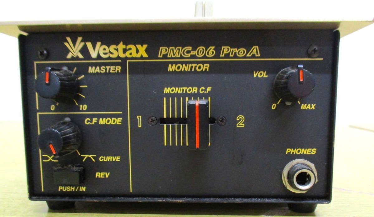 Vestax PMC-06 ProA Professional DJ Mixer Mixtick Slim Scratch