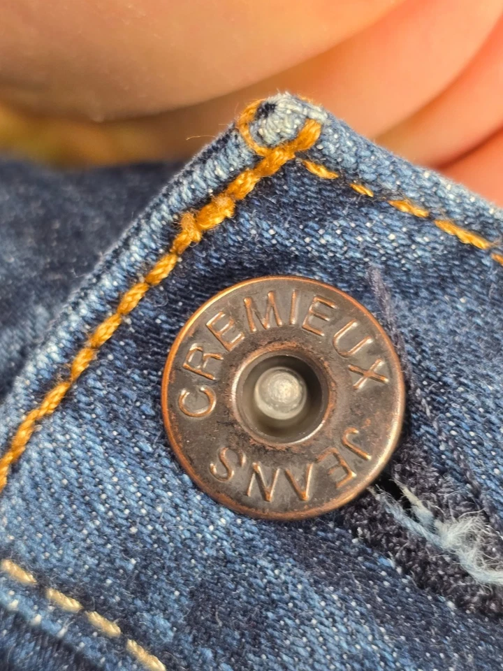 Cremieux Jeans Mens Dark Wash Denim Straight Leg 36x34 - Image 2 of 4