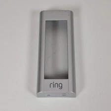 Ring Doorbell Pro Plastic Front Cover Face Plate - Satin Nickel