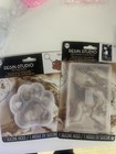Lot Of 5 New Resin Molds Disney Minnie Castle High Heel Paw Print Light Switch — photo 5