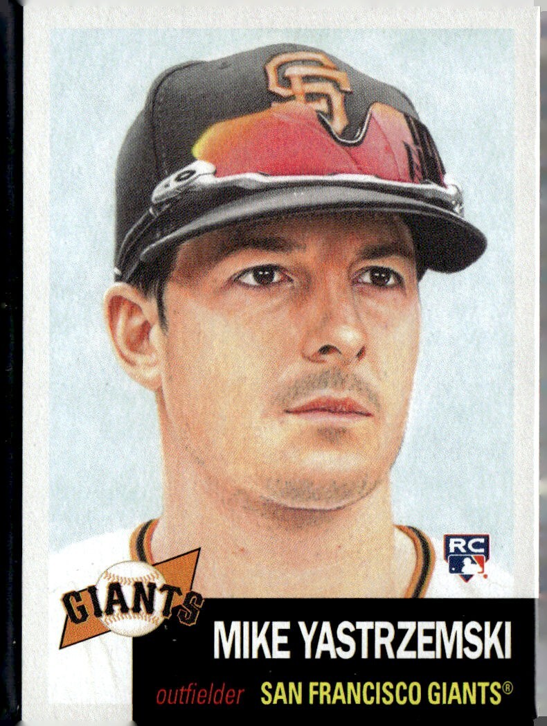 2019 TOPPS LIVING SET ROOKIE CARD #272 MIKE YASTRZEMSKI MINT CONDITION NICE