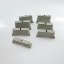 Lot of 7 Vintage Grey Eldon Slot CarBridge Trestle Supports 670 671 672 Japan