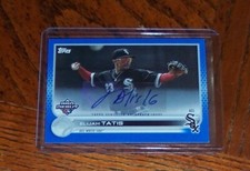2022 Topps Pro Debut Elijah Tatis Auto /150 Blue Parallel CHI White Sox #PD-124
