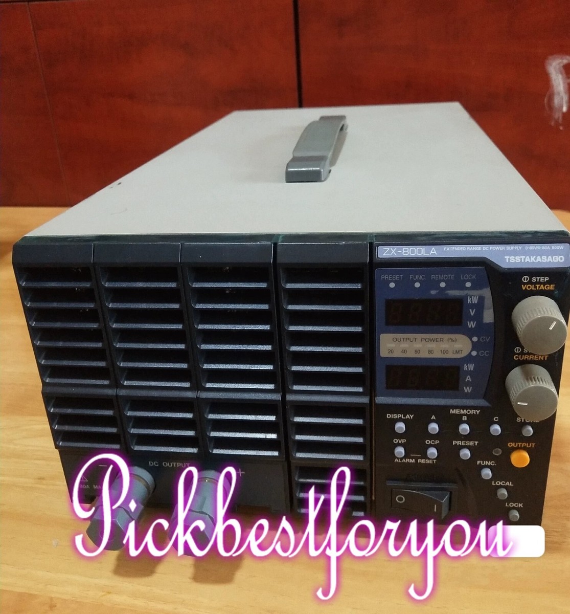 USED 100% TEST TAKASAGO ZX-800LA (DHL or FedEx 90days