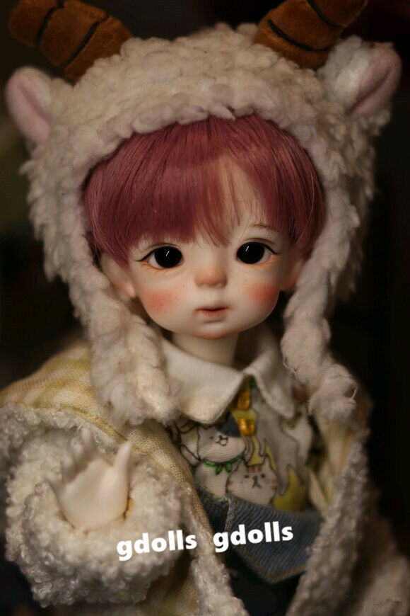 1/6 bjd doll baby mayo girl/boy free eyes+face make up resin figure toys