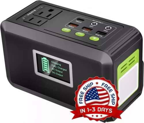 Generador solar al aire libre para emergencias de viaje camping hogar CPAP NUEVO