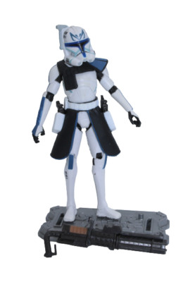 Star Wars Figur Commander Rex Clone Wars 04 Komplett Hasbro 2011 (AF604)