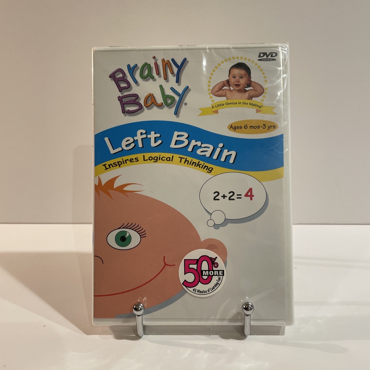 Brainy Baby: Left Brain - Inspires Logical Thinking (2002 DVD