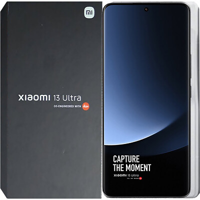 Xiaomi 13 Ultra 5G White 256GB + 12GB Dual-SIM Factory Unlocked