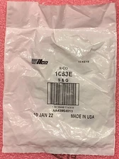 Ilco 1063E Key Blank, S&G Flat Stock (10-Pack)