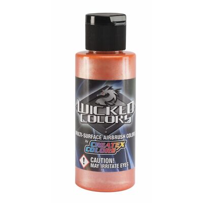 (119,52 /1l) Createx Wicked W306 Pearl Orange 480ml Airbrush Farbe
