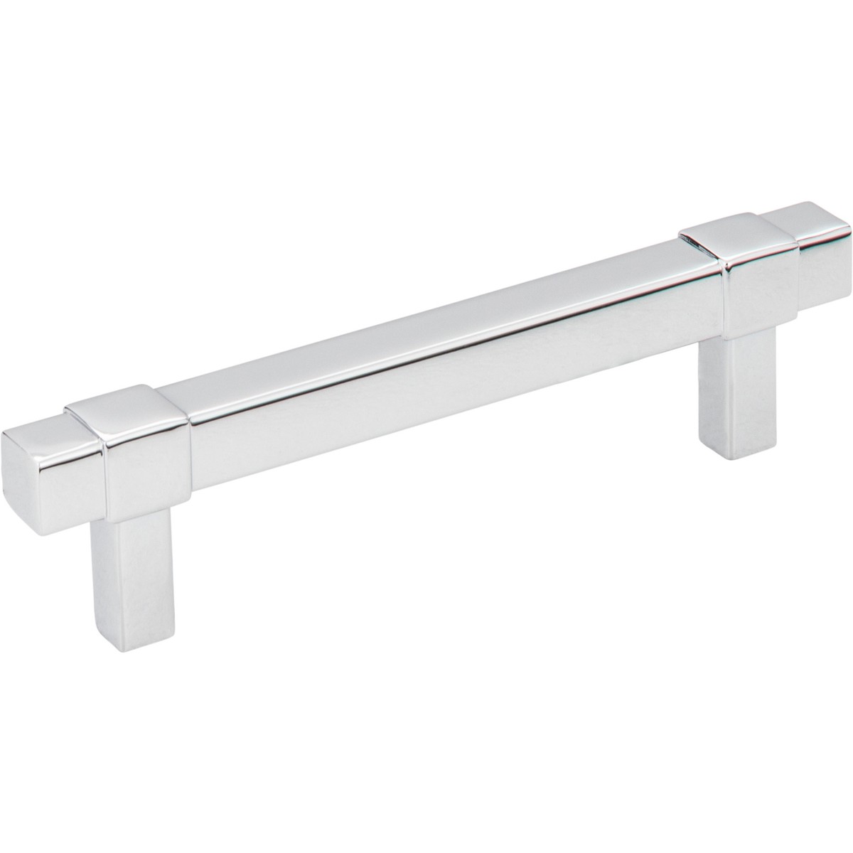 Zane 96 mm Center-to-Center Bar Pull, Polished Chrome | eBay