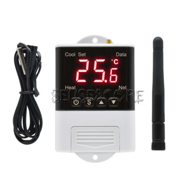 DTC1201 Digital Thermostat WiFi Intelligent AC 110V-230V Temperature Controller