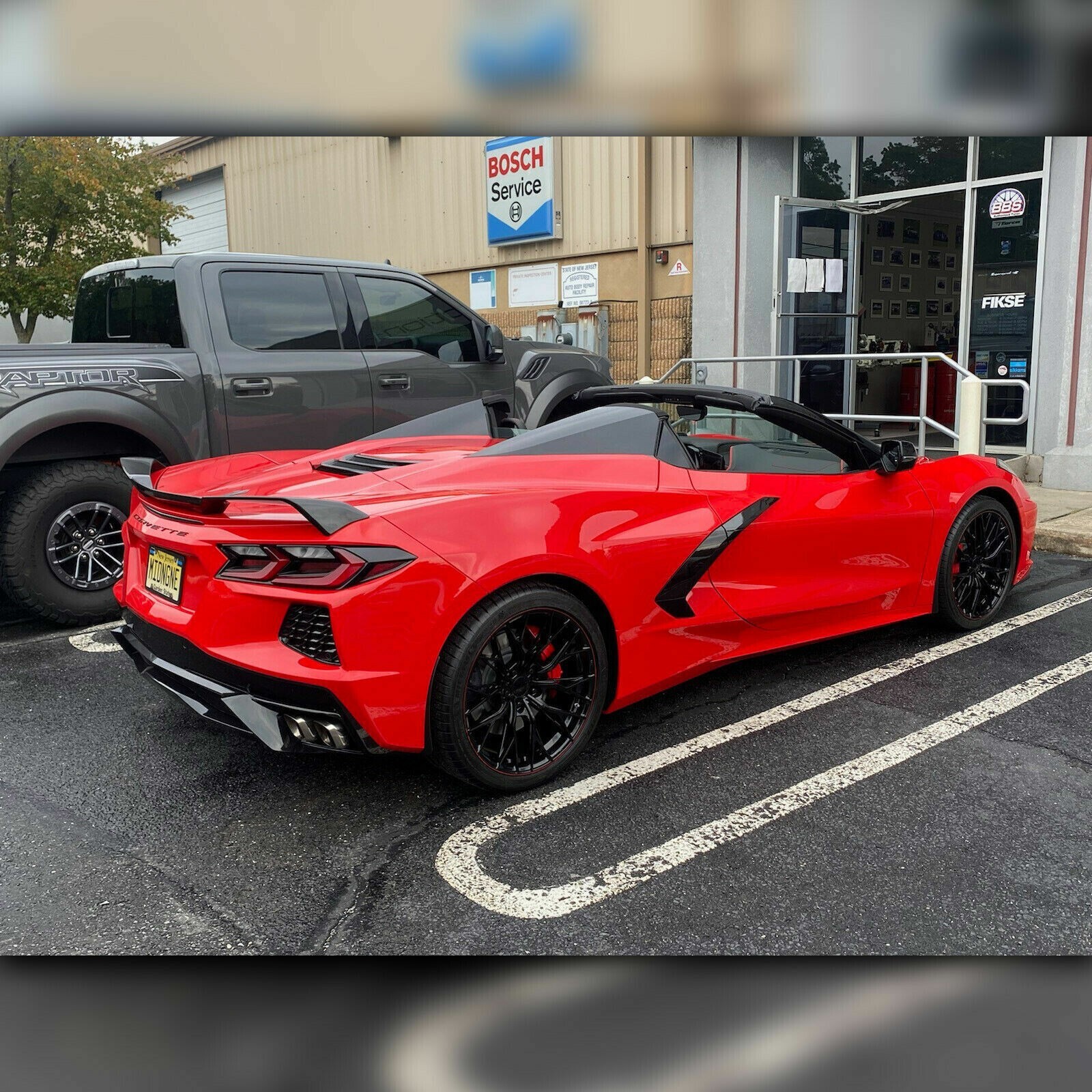 19" 20" MRR GF5 Gloss Black wheels for C8 Corvette Z51 Stingray rims