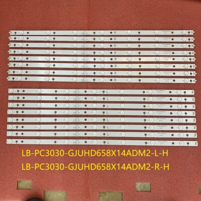 LED Strips for Philips  LB-PC3030-GJUHD658X14ADM2-R 65PUF6061 65PUF6652