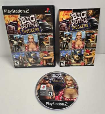 Big Mutha Truckers - PlayStation 2, PS2 - Complete CIB - Black Label BL