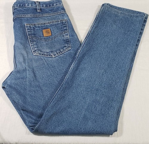 Mens Carhartt Jeans Size 34 x 34 