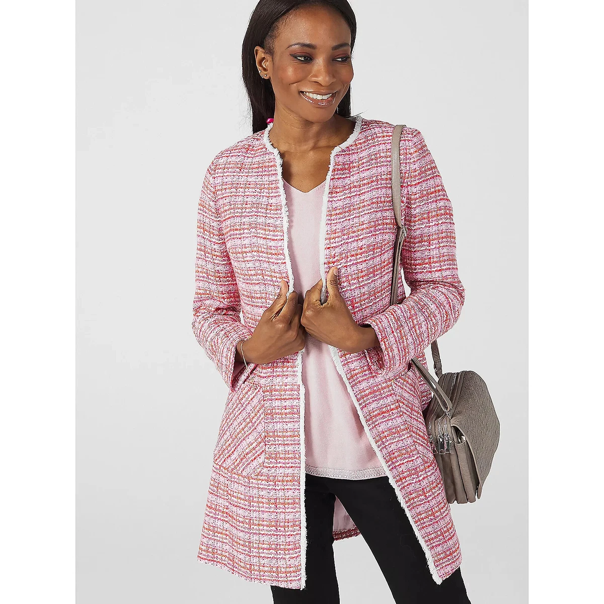Helene berman pink best sale coat