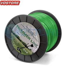5lb .095(2.4mm) Green Round Commercial String Trimmer Line Spool fits Echo Stihl