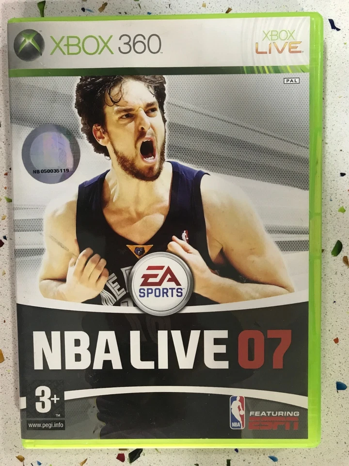 NBA Live 07 Pau Gasol - Juego Xbox 360 Edicion España PAL - 3T, foto 1 de 3
