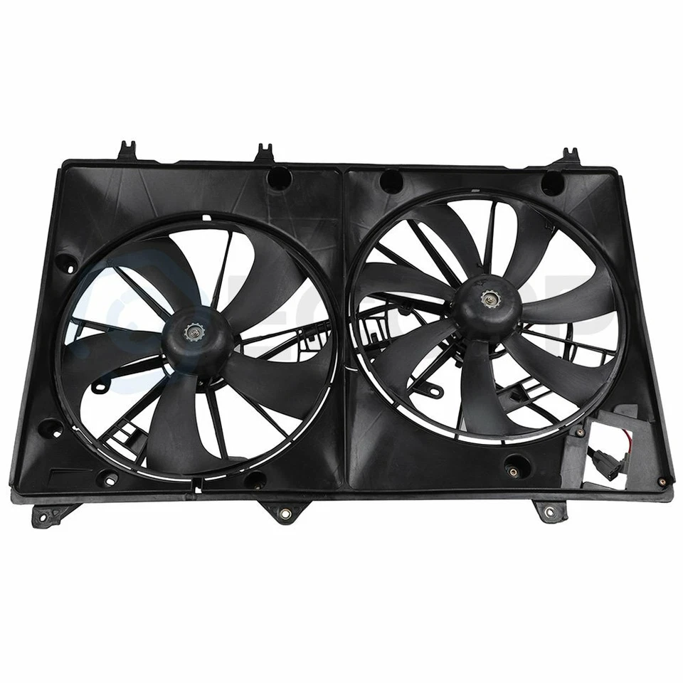Radiator Condenser Cooling Fan Assembly For 2008 2009-2013 Toyota Highlander - Изображение 2 из 4