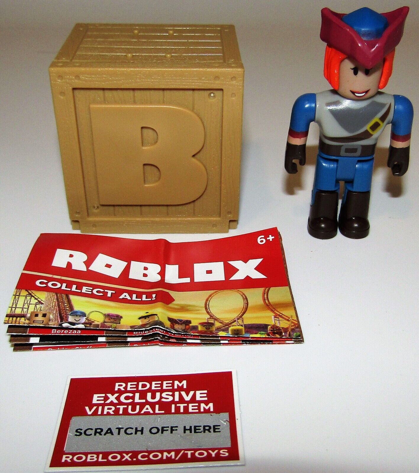 Roblox Sheet of 12 3 Online Codes Loose Jazwares - ToyWiz