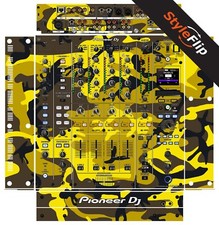 Pioneer DJM-A9 Skin Yellow Camo Protective Decal StyleFlip Skins