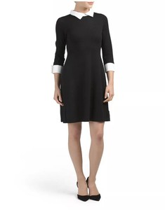 tahari sweater dress