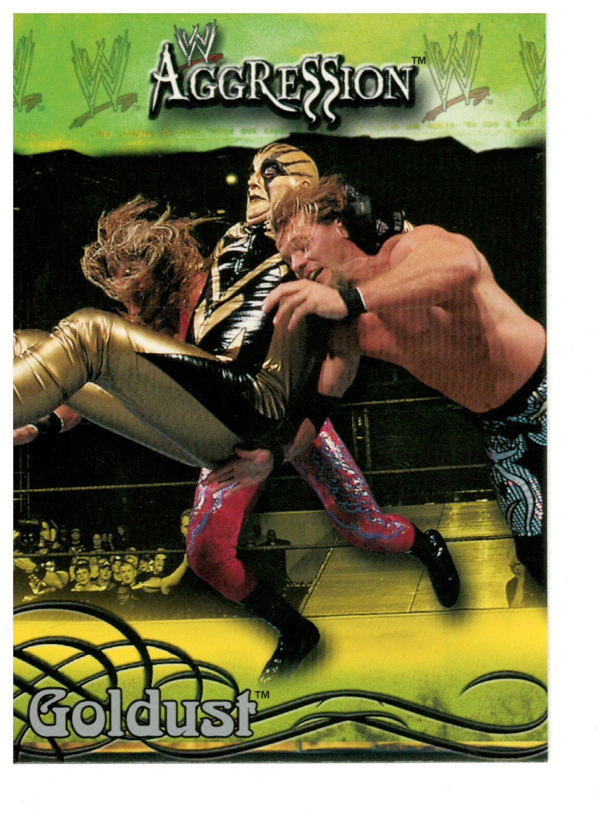 2003 Fleer WWE Aggression Series "Goldust" Trading Card (#12) {6089}