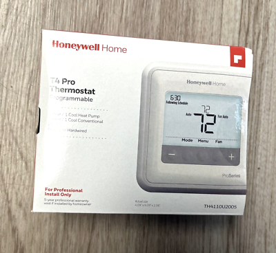Honeywell T4 Pro Home Depot Non Programmable Thermostat HONEYWELL