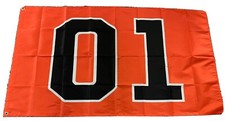 01 3x5  General Lee Banner Flag Dukes of Hazz...