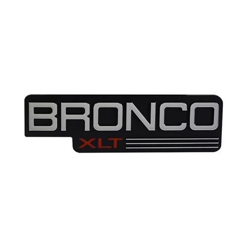 1992-1996 FORD BRONCO XLT FENDER EMBLEM FORD OUTLAW BRONC SALE! - Picture 4 of 22