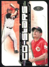 Adam Dunn/Austin Kearns 2002 Fleer Hot Prospects Co-Stars #12CS Cincinnati Reds