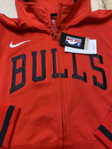 Chicago Bulls NBA Nike Showtime Chaqueta Cremallera Sudadera con Capucha Chaqueta NUEVA Talla M (DN7793-657) - Imagen 4 de 7