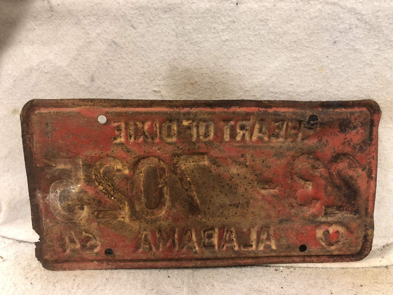 Vintage 1964 Alabama License Plate | eBay