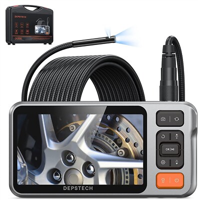 Industrielles Endoskop Doppelte Linse LED 1920P Mit 5  Display 3M Sonde DEPSTECH