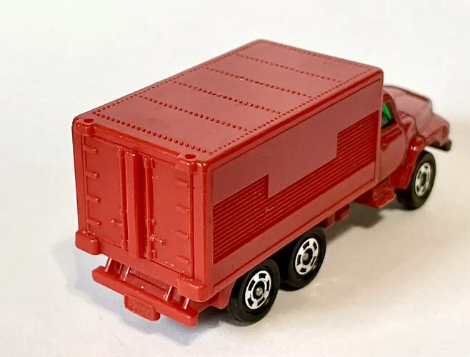 Vintage Tomica Nissan Diesel "Van & Storage" Box Truck (1980s Tomy Pocket Cars) - Image 3 of 4
