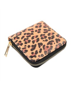 small leopard wallet