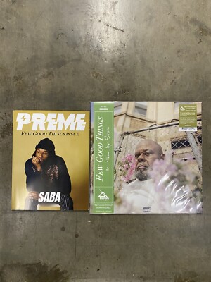 Saba Pivot Few Good Things OBI Strip Green Colored Vinyl Signed Photo Magazine