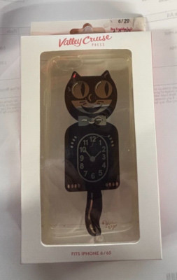 I-phone 6 (S) phone Case, New in package, Kit Cat Clock Design