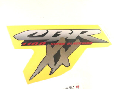 Honda CBR 1100 XX F4 Super Blackbird Aufkleber Verkleidung original mark cowl