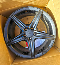 Mercedes AMG Wheels Set Of 4 Black Coated 18" 5 x 112 mm W205