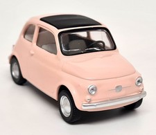 Norev 1/43 - Fiat 500F Light Pink 1965 Diecast Scale Model Car