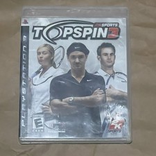 Top Spin 3 - (PlayStation 3 PS3) Tennis Tested Free Shipping