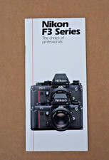 Nikon F3 series cameras, the choice of professionals, new old stock, 989