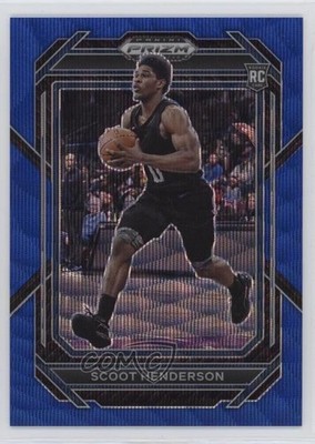 2023 Panini Prizm Draft Picks Blue Wave /249 Scoot Henderson #24 Rookie RC 6o3