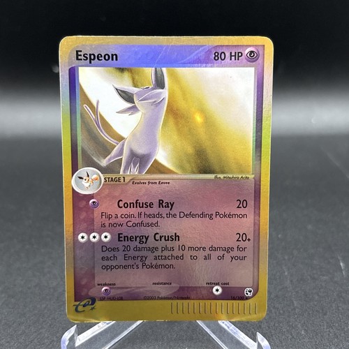Espeon 16/100 Sandstorm Reverse Holo Pokemon MP